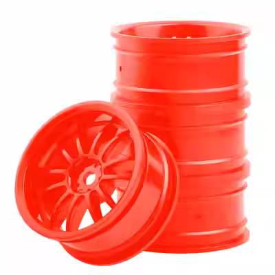 Диски RC-Avtomag (#AV-6031R) Red 12 Spokes Wheel 26mm (+5) 4 шт.
