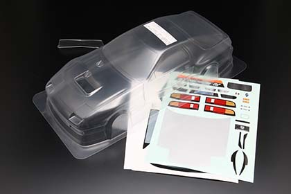 Кузов Yokomo (#SD-TSFCBA) Team SAMURAI Project FC3S Body with Light decal