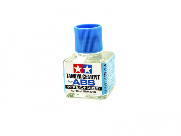 Клей с кисточкой Tamiya (#87137) Tamiya Cement For ABS