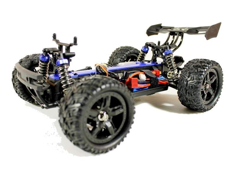 Радиоуправляемая модель трагги RemoHobby (#1665) 1/16 Scale Electric 4WD 2.4GHZ RC Off-Road Brushless Monster Truck  S-EVOR