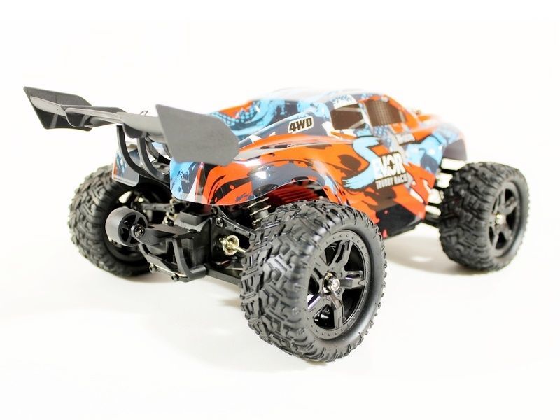 Радиоуправляемая модель трагги RemoHobby (#1665) 1/16 Scale Electric 4WD 2.4GHZ RC Off-Road Brushless Monster Truck  S-EVOR