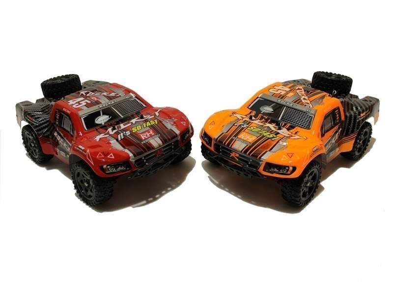 Радиоуправляемый шорт-корс RemoHobby (#1625) 1/16 Scale Electric 4WD 2.4GHZ RC Off-Road Brushless Short Course Rocket