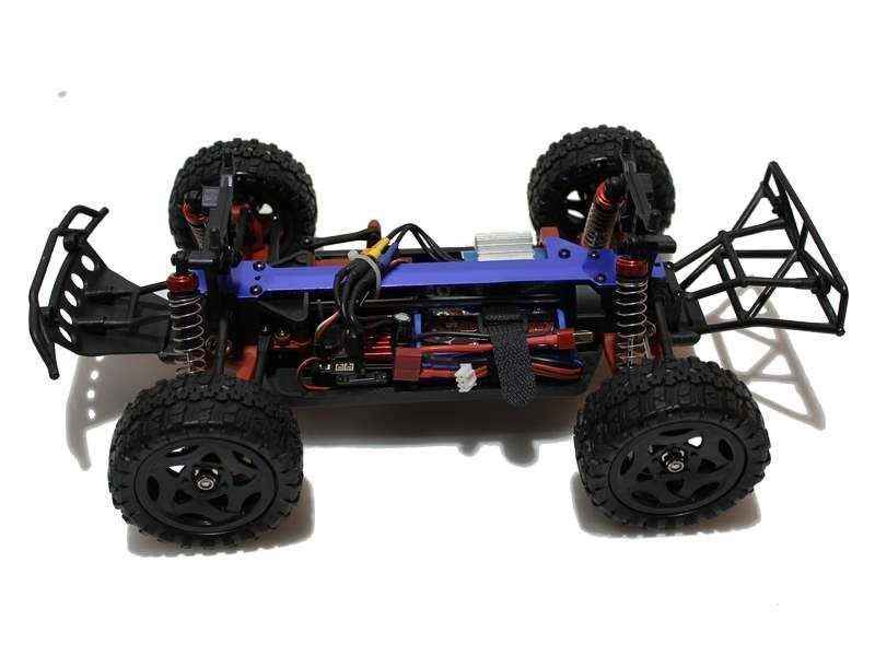 Радиоуправляемый шорт-корс RemoHobby (#1625) 1/16 Scale Electric 4WD 2.4GHZ RC Off-Road Brushless Short Course Rocket