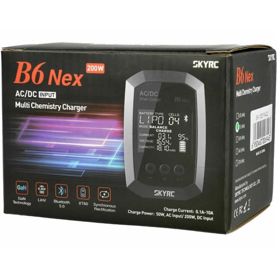 Зарядно-разрядное устройство Sky RC (#SK-100174-03) B6 NEX Charger