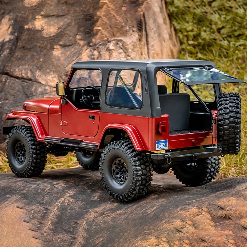 Радиоуправляемый внедорожник FMS ROCHobby (#ROC11033RSRD) RTR 1:10 Mashigan RC Rock Crawler RS Red 4WD