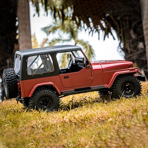 Радиоуправляемый внедорожник FMS ROCHobby (#ROC11033RSRD) RTR 1:10 Mashigan RC Rock Crawler RS Red 4WD
