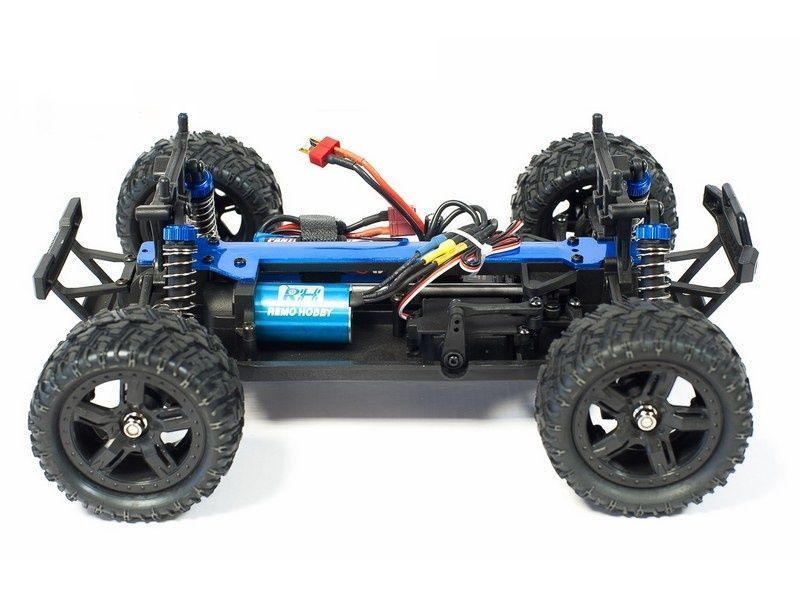 Радиоуправляемая модель багги RemoHobby (#1655) 1/16 Scale Electric 4WD 2.4GHZ RC Off-Road Brushless