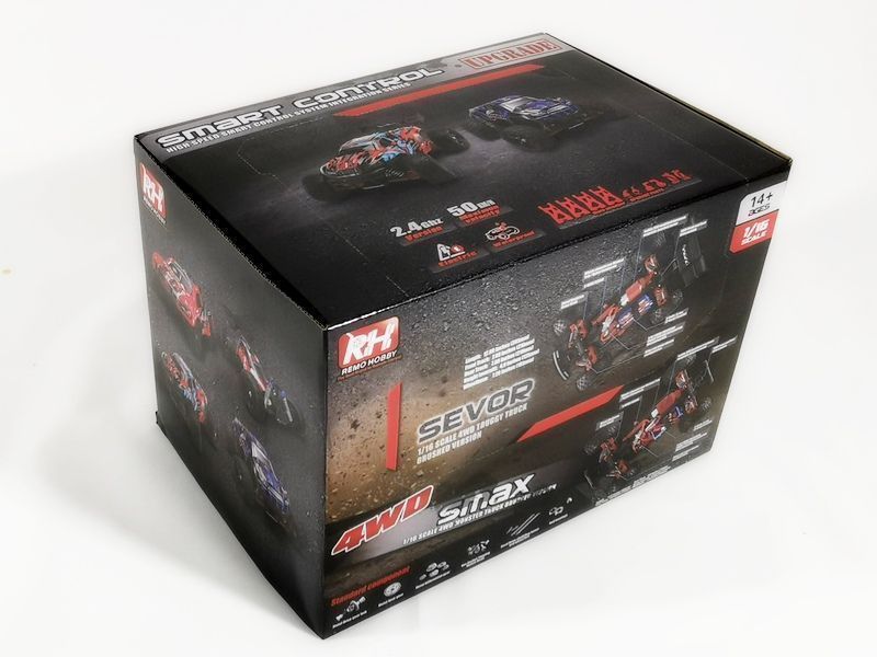 Радиоуправляемая модель багги RemoHobby (#1655) 1/16 Scale Electric 4WD 2.4GHZ RC Off-Road Brushless
