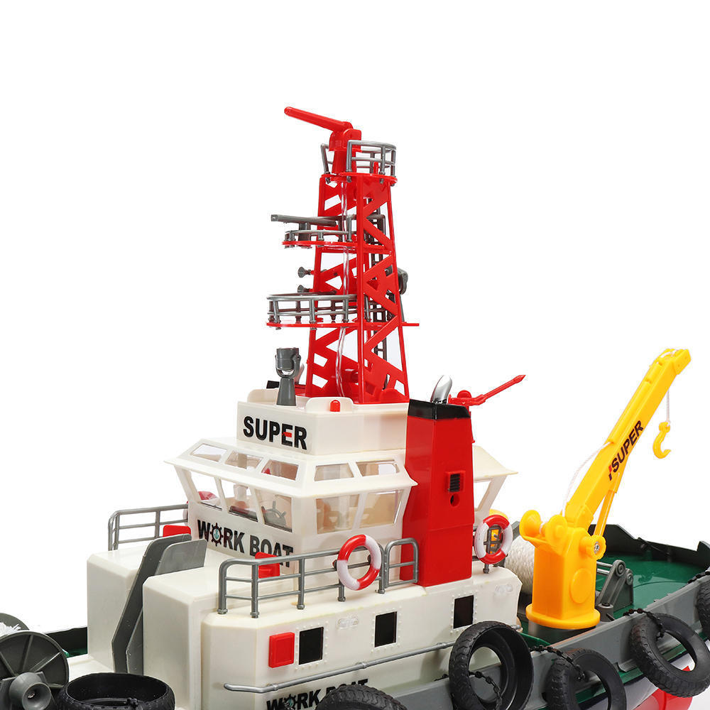 Радиоуправляемый буксир Heng Long (#HL-3810) Seaport Work Boat 2.4G