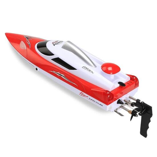 Радиоуправляемая лодка HJ Toys (#HJ806) Remote control rowing Racing Boat 2.4G