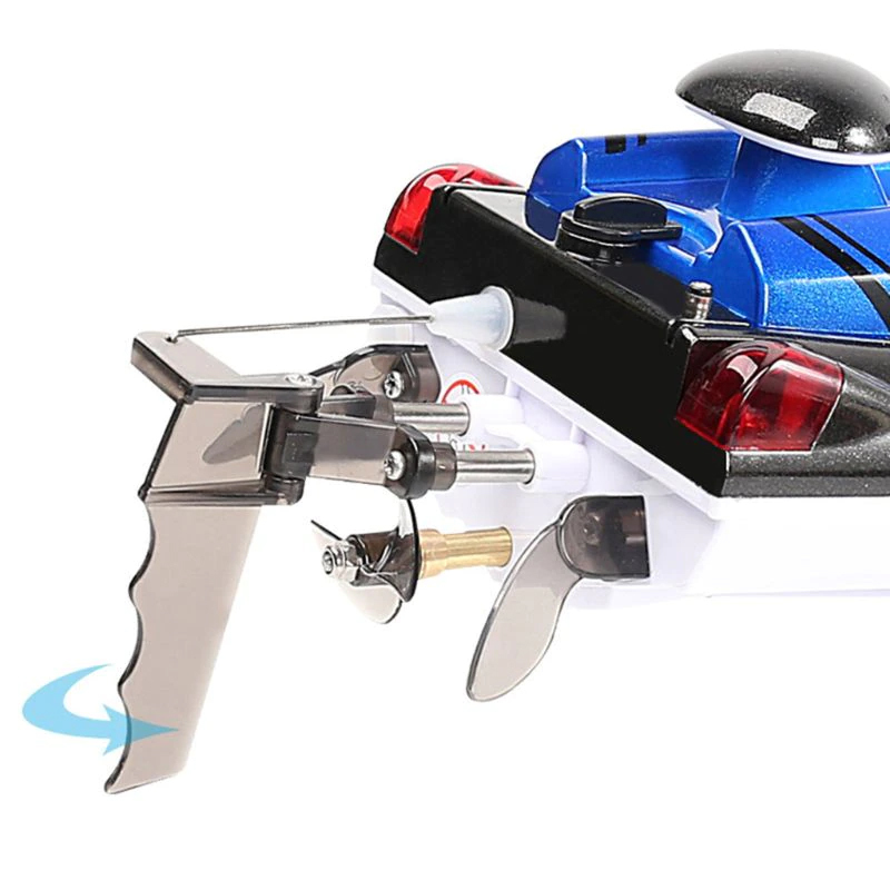 Радиоуправляемая лодка HJ Toys (#HJ808) Remote control rowing Racing Boat 2.4G
