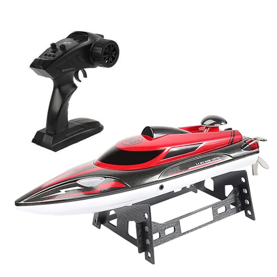Радиоуправляемая лодка HJ Toys (#HJ808) Remote control rowing Racing Boat 2.4G