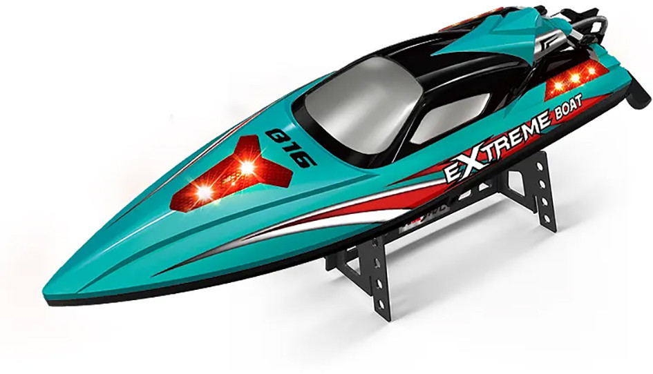 Радиоуправляемая лодка HJ Toys (#HJ816PRO) Remote control rowing Racing Boat 2.4G