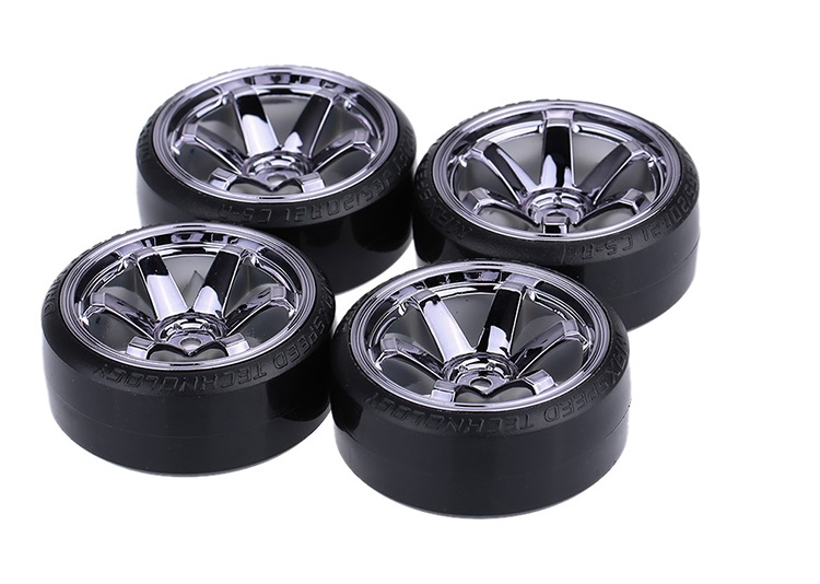 Колеса HSP (#O1CN01GR) A1 - Grey 1/10 Drifting Tires 62*26mm Hex 12mm Hub (копия)