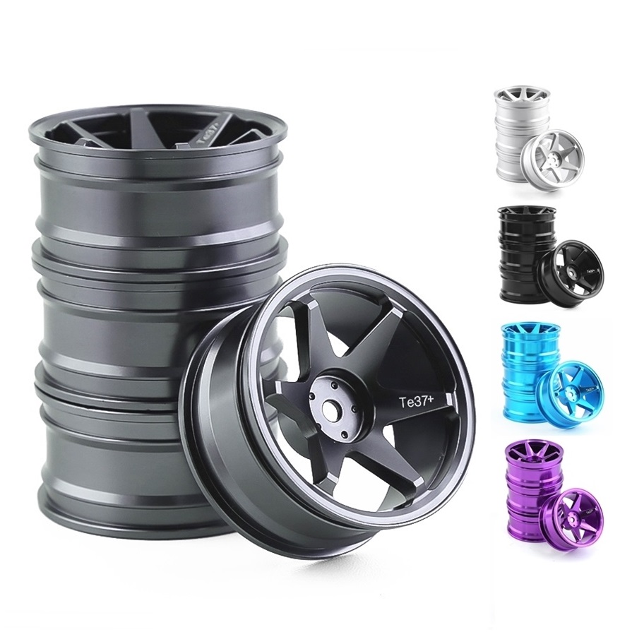 Диски HSP (#FR07W) White 6 Spokes Wheel 26mm (+5) 4 шт.