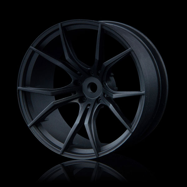Диски MST (#102049FBK) Silver black FX wheel (+8) (4)