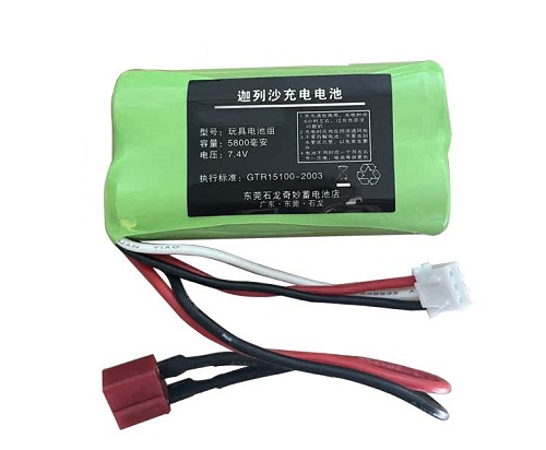 Аккумулятор Li-ion SSModel (#7,4V5800T) 7.4V 5800Mah 15C Connector T