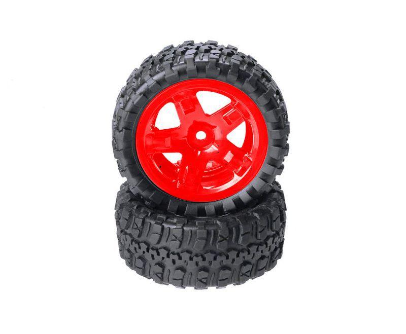 Колеса Remo Hobby (RP6971) Tires Assembly 1/16 RC Car Parts For Truggy, Buggy, Short Course