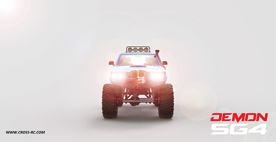 Радиоуправляемый внедорожник CROSS RC (#SG-4B) Demon SG4 B Rock Crawler KIT 1/10