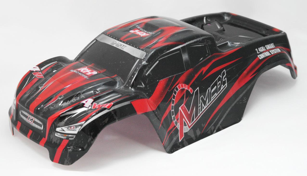 Кузов Remo Hobby (D3912) Red Monster Car Body Shell Mmax