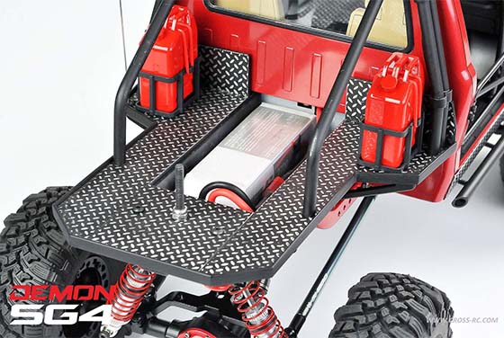 Радиоуправляемый внедорожник CROSS RC (#SG-4B) Demon SG4 B Rock Crawler KIT 1/10