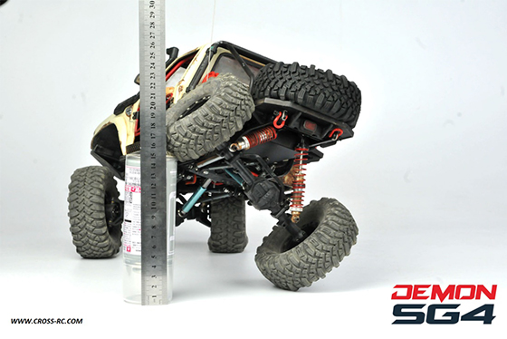 Радиоуправляемый внедорожник CROSS RC (#SG-4B) Demon SG4 B Rock Crawler KIT 1/10