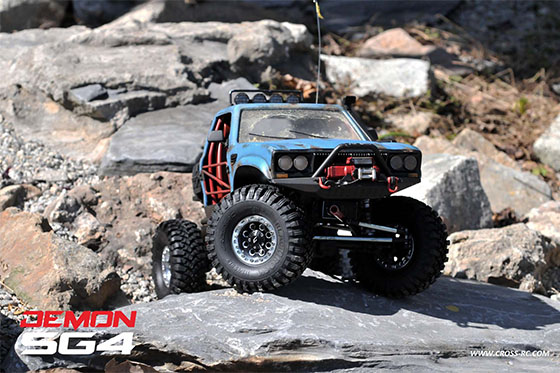 Радиоуправляемый внедорожник CROSS RC (#SG-4B) Demon SG4 B Rock Crawler KIT 1/10