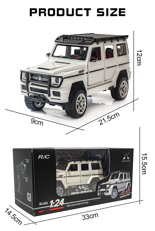 Радиоуправляемый внедорожник HB 666 (#HG-2401-Gray) RTR 1:24 4WD RTR