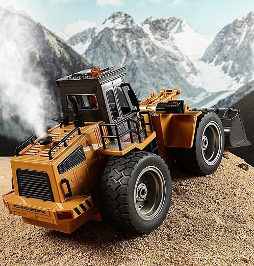 Радиоуправляемый бульдозер HUI NA TOYS (#HN1620) RC Truck 1/18 2,4G (620)