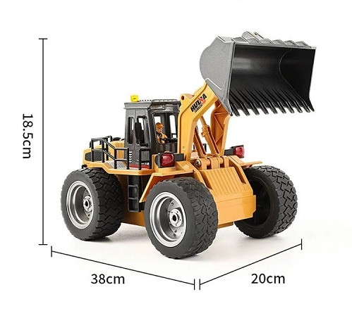 Радиоуправляемый бульдозер HUI NA TOYS (#HN1620) RC Truck 1/18 2,4G (620)