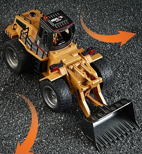 Радиоуправляемый бульдозер HUI NA TOYS (#HN1620) RC Truck 1/18 2,4G (620)