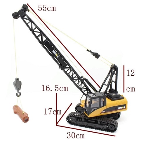 Радиоуправляемый подъемный кран HUI NA TOYS  (#HN1572) RC Truck 1/14 2,4G (572)