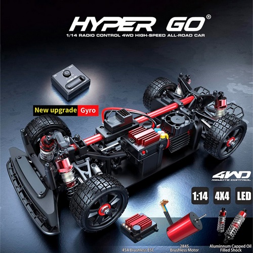 Радиоуправляемая модель для дрифта MJX Hyper Go (#MJX14303) Citroen C3 Brushless 4WD 1:14  RTR 2.4GHz