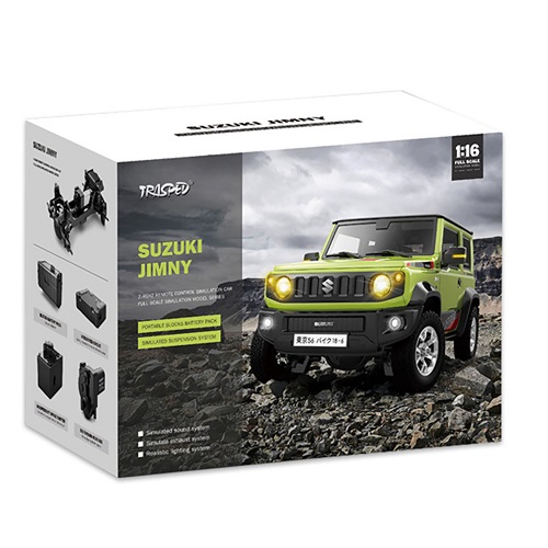 Радиоуправляемый внедорожник HB 666 (#HG4-53-W) RTR 1:16 Suzuki Jimny PRO 4WD RTR