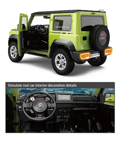 Радиоуправляемый внедорожник HB 666 (#HG4-53-PRO) RTR 1:16 Suzuki Jimny PRO 4WD RTR