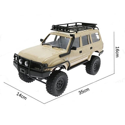 Радиоуправляемый внедорожник WPL (#SG-C-54-R) Land Cruiser LC80 4WD RTR 1:16 2.4G