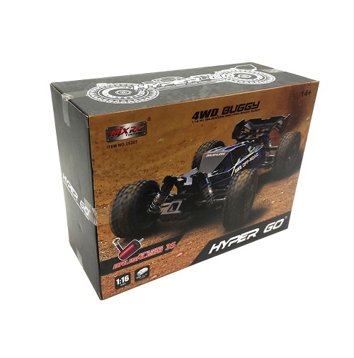 Радиоуправляемая модель багги MJX Hyper Go (#MJX16207)  4WD Brushless 1:16  RTR 2.4GHz