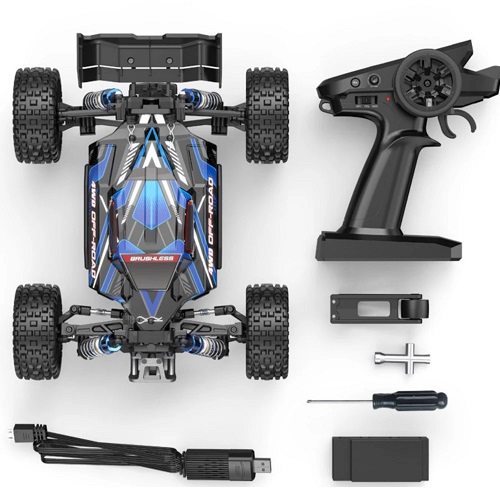 Радиоуправляемая модель багги MJX Hyper Go (#MJX16207)  4WD Brushless 1:16  RTR 2.4GHz