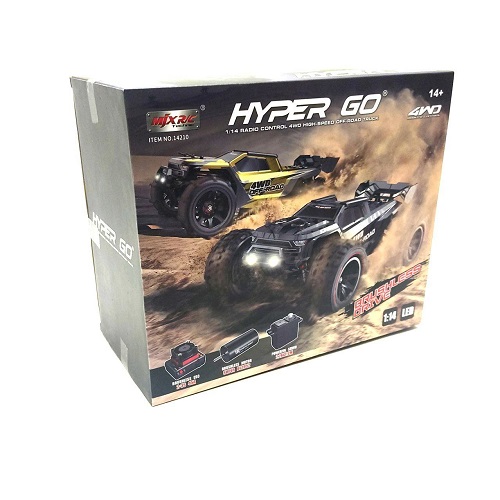 Радиоуправляемая модель трагги MJX Hyper Go (#MJX14210)  4WD Brushless 1:14  RTR 2.4GHz
