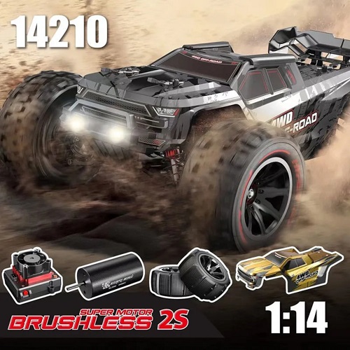 Радиоуправляемая модель трагги MJX Hyper Go (#MJX14210)  4WD Brushless 1:14  RTR 2.4GHz