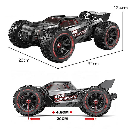 Радиоуправляемая модель трагги MJX Hyper Go (#MJX14210)  4WD Brushless 1:14  RTR 2.4GHz