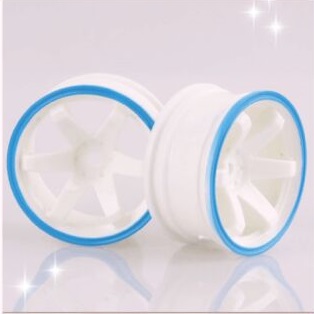 Диски RC-Avtomag (#AV-701B) Blue 6 Spokes Wheel 26mm (+5) 4 шт.