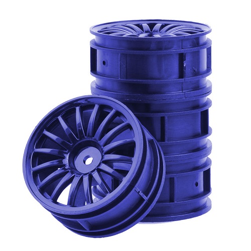 Диски RC-Avtomag (#AV-709BL) Alloy 1/10 on Road Drift Car Wheel Rims 52*26mm