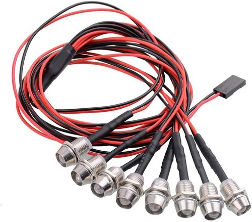 Огни светодиодные RC4x4 (#8LED5mm) Led lights Strobes