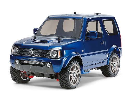 Радиоуправляемая модель джипа Tamiya (#58614) 1/10 SCALE R/C 4WD HIGH PERFORMANCE OFF ROAD CAR SUZUKI JIMNY (JB23) (MF-01X CHASSIS)