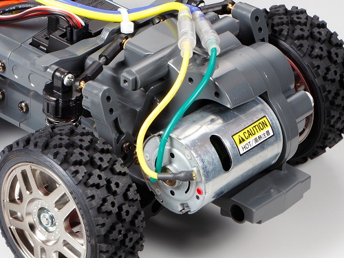 Радиоуправляемая модель джипа Tamiya (#58614) 1/10 SCALE R/C 4WD HIGH PERFORMANCE OFF ROAD CAR SUZUKI JIMNY (JB23) (MF-01X CHASSIS)