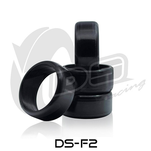 Шины дрифт DS RACING (#DS-F2) Drift Black Tire Set  0* 4 pcs