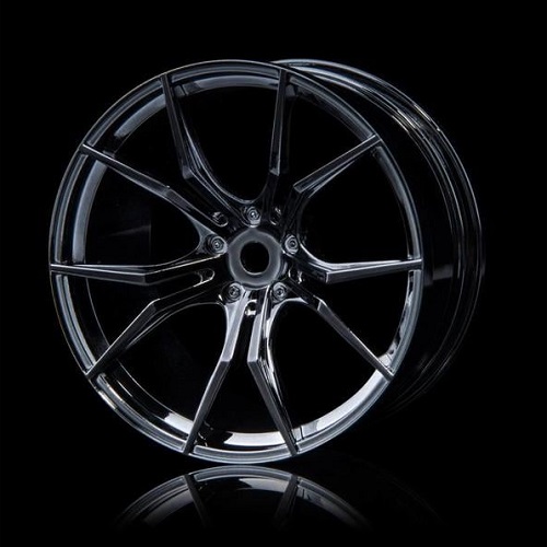 Диски MST (#102047SBK)  FX Wheel Silver Black (Dark Chrome) wheel set (4in)
