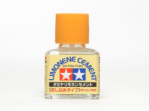 Клей с кисточкой Tamiya (#87134) Tamiya Extra Thin Cement (Limonene)