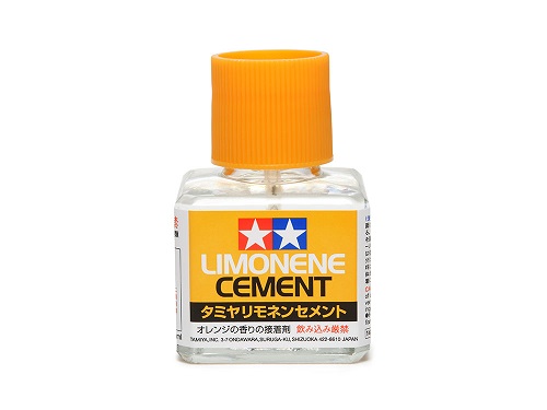 Клей с кисточкой Tamiya (#87113) Tamiya Cement (limonene)